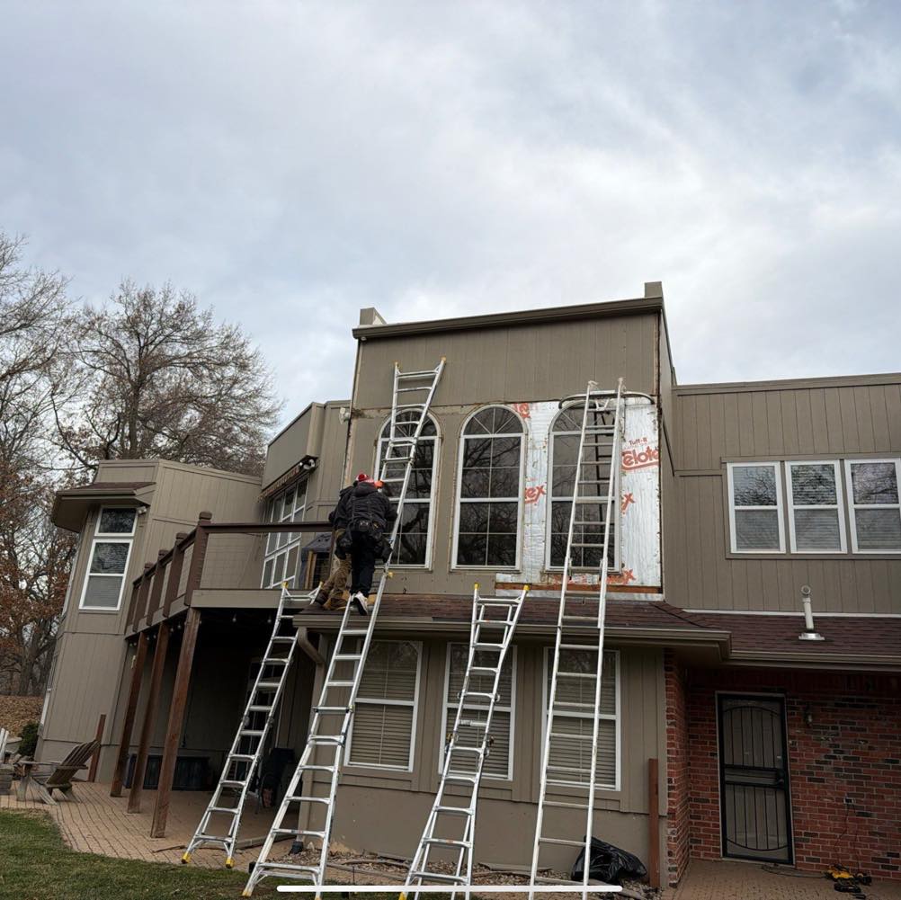 Crosscut crew on a Kansas City jobsite